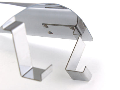 Universal Air Intake Cone Filter Shield Heat Stainless Steel Cover - Chrome