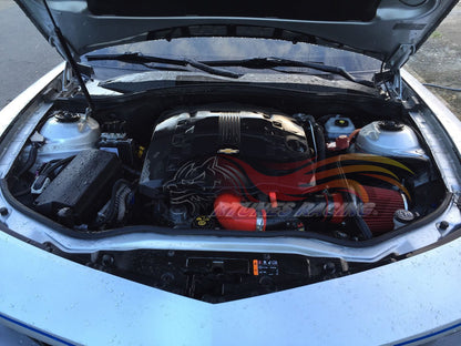 Heat Shield Air Intake Kit For 2012-2015 Chevy Camaro V6 3.6L | Rtunes Racing | RHI-CH-07BK