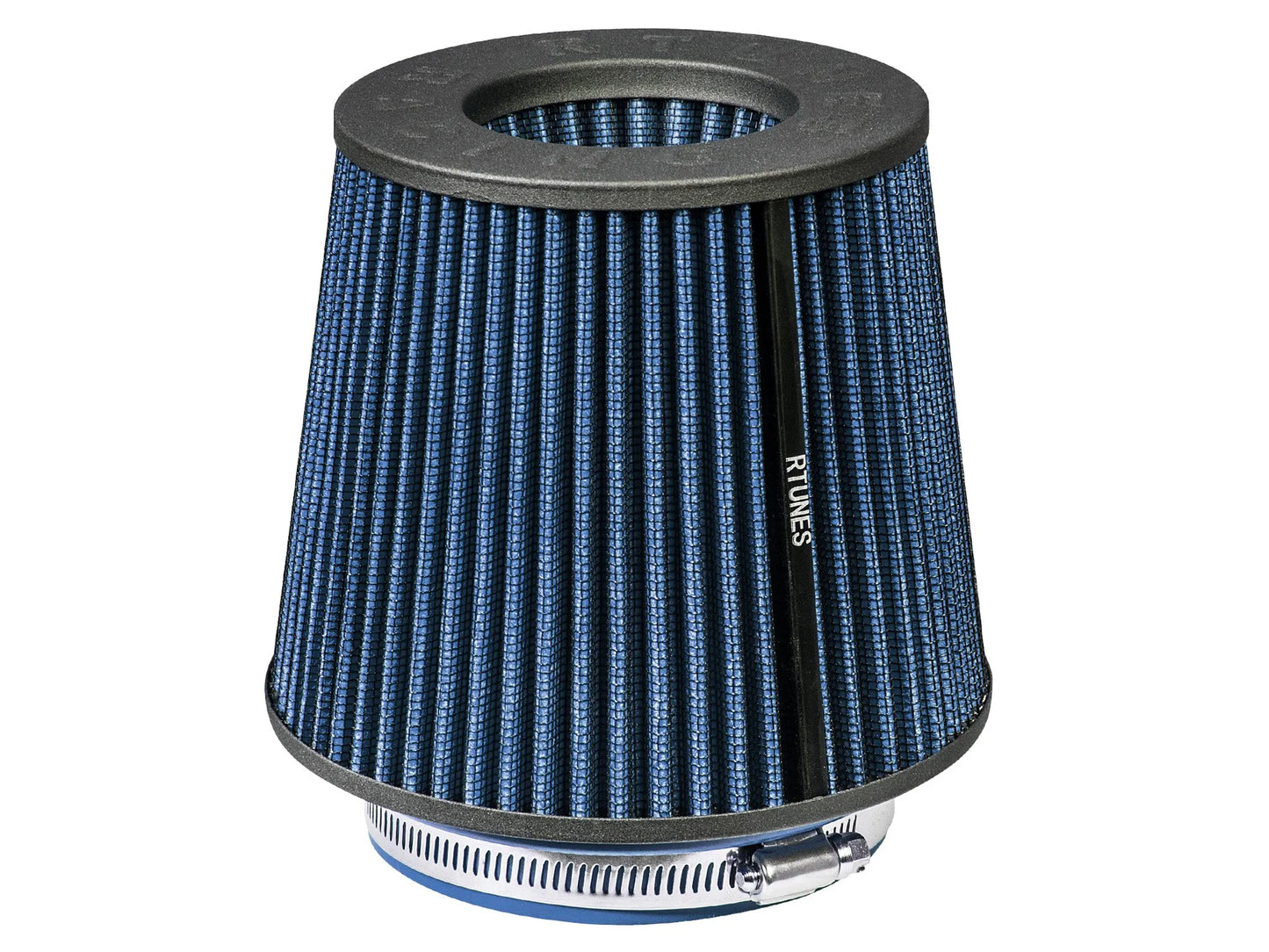 Rtunes BLUE 2.25"-4" 63.5-102 mm Inlet Cone Air Filter RAFB