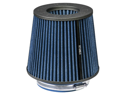 Rtunes BLUE 2.25"-4" 63.5-102 mm Inlet Cone Air Filter RAFB