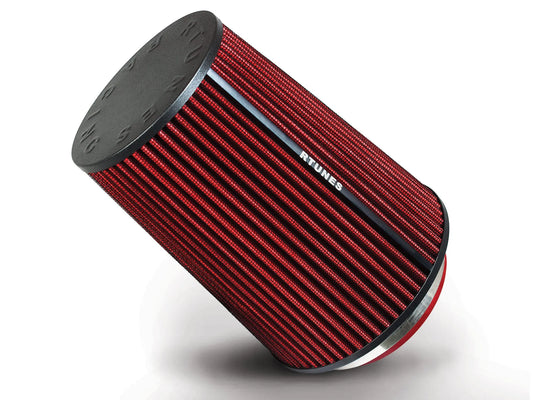 Rtunes RED 4" 102 mm Inlet Truck Cone Air Filter RAFL4R