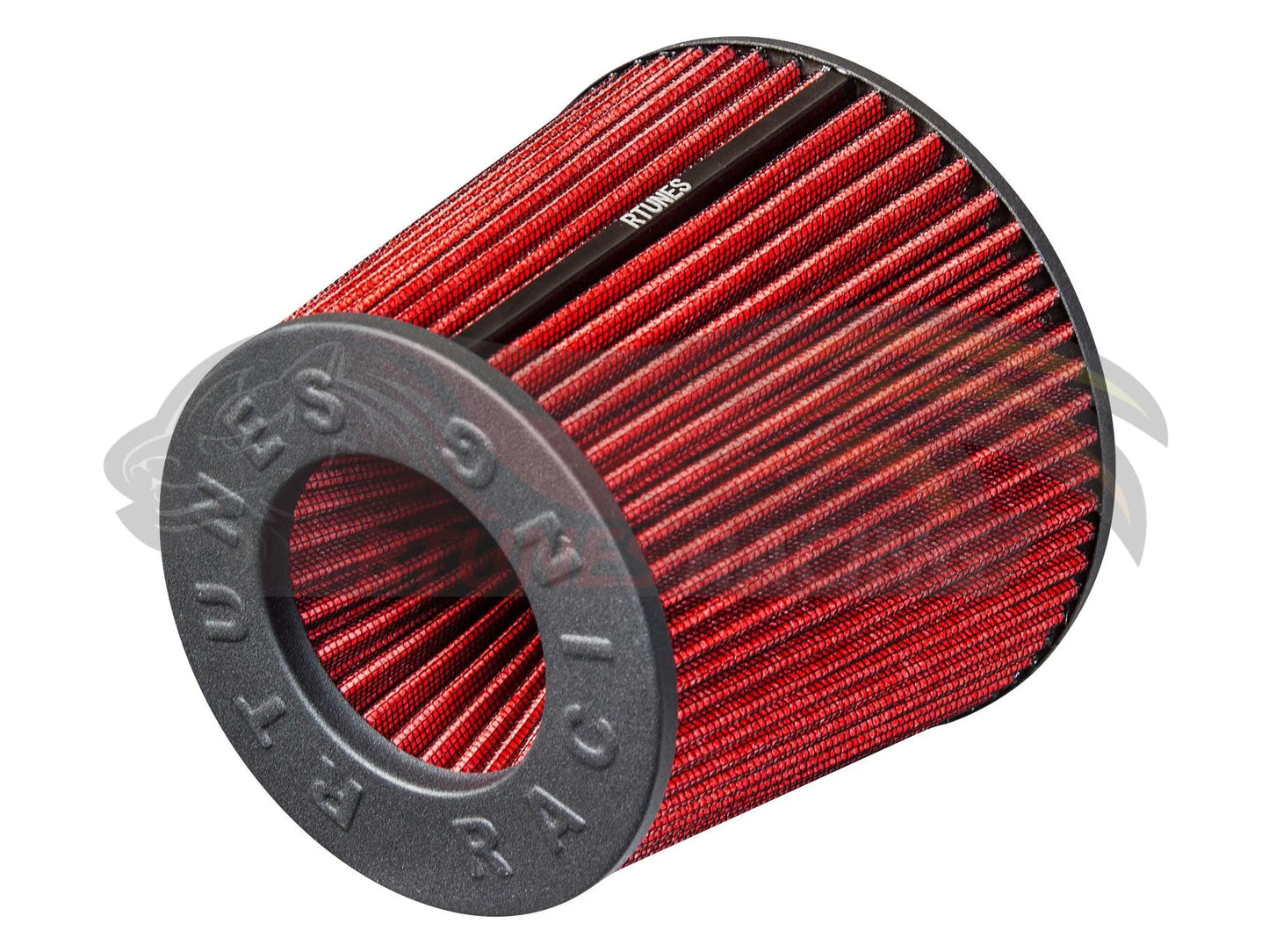 Rtunes RED 2.25"-4" 63.5-102 mm Inlet Cone Air Filter | Rtunes Racing | RAFR
