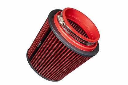 Rtunes RED 2.25"-4" 63.5-102 mm Inlet Cone Air Filter | Rtunes Racing | RAFR