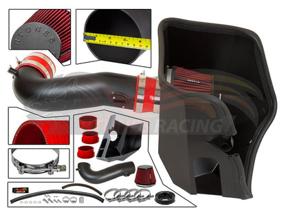 Heat Shield Intake For 19-25 Silverado Sierra 1500 / 20-25 Escalade Suburban Tahoe Yukon RHI-CD-05BK