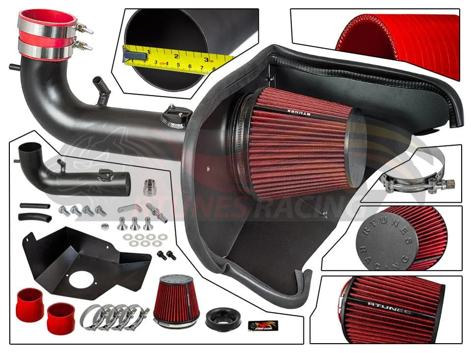 Heat Shield Intake For 2016-2021 Camaro 3.6L V6 RHI-CH-10BK