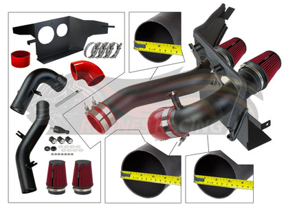 Heat Shield Intake For 15-23 Ford F-150/ 18-23 Ford Expedition/ 18-23 Lincoln Navigator/ 17-23 Ford F-150 Raptor 2.7L/3.5L V6 RHI-FD-11BK