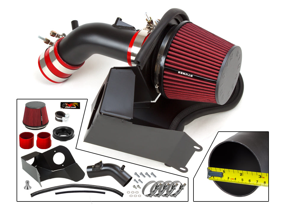 Heat Shield Air Intake Kit For 2019-2026 Corolla 2.0 | Rtunes Racing | RHI-TY-08BK