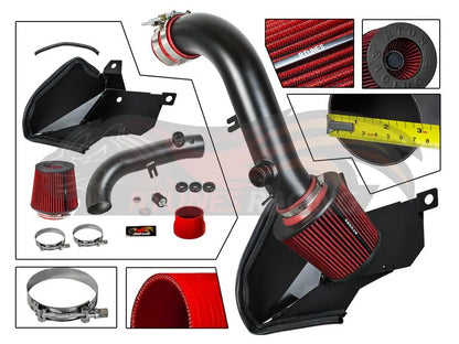 Heat Shield Intake For 15-20 VW Golf 1.8T / GTI 2.0L / Jetta GLI/Audi A3 / Audi A3 Quattro RHI-VW-01BK
