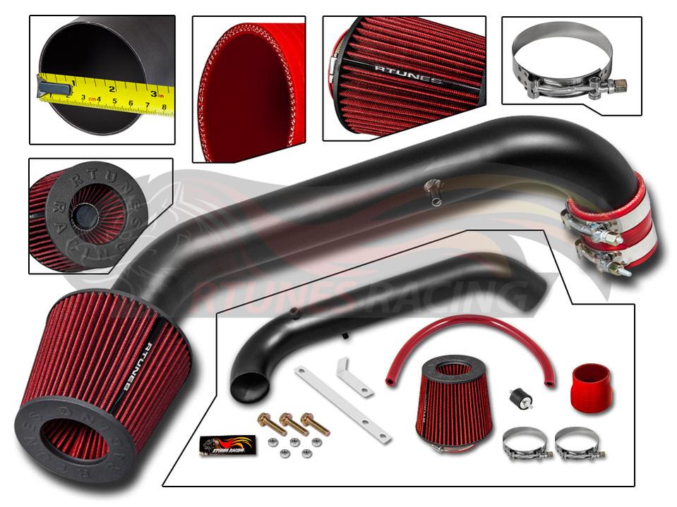Short Ram Intake For 96-00 Honda Civic DX/LX/CX 1.6L I4 RSI-HD-11BK