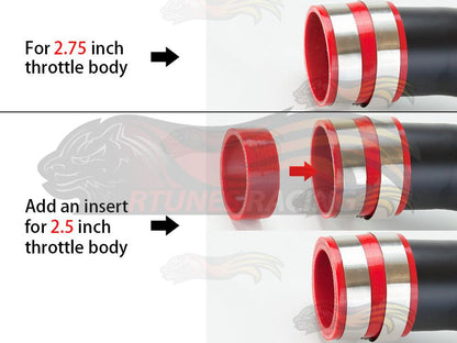 Short Ram Air Intake Kit For 2011-2013 Hyundai Accent 1.6L L4, 2012-2013 Hyundai Veloster 1.6L Gdi Engine, 2011-2013 Hyundai Elantra 1.8L L4 | Rtunes Racing | RSI-HY-06BK