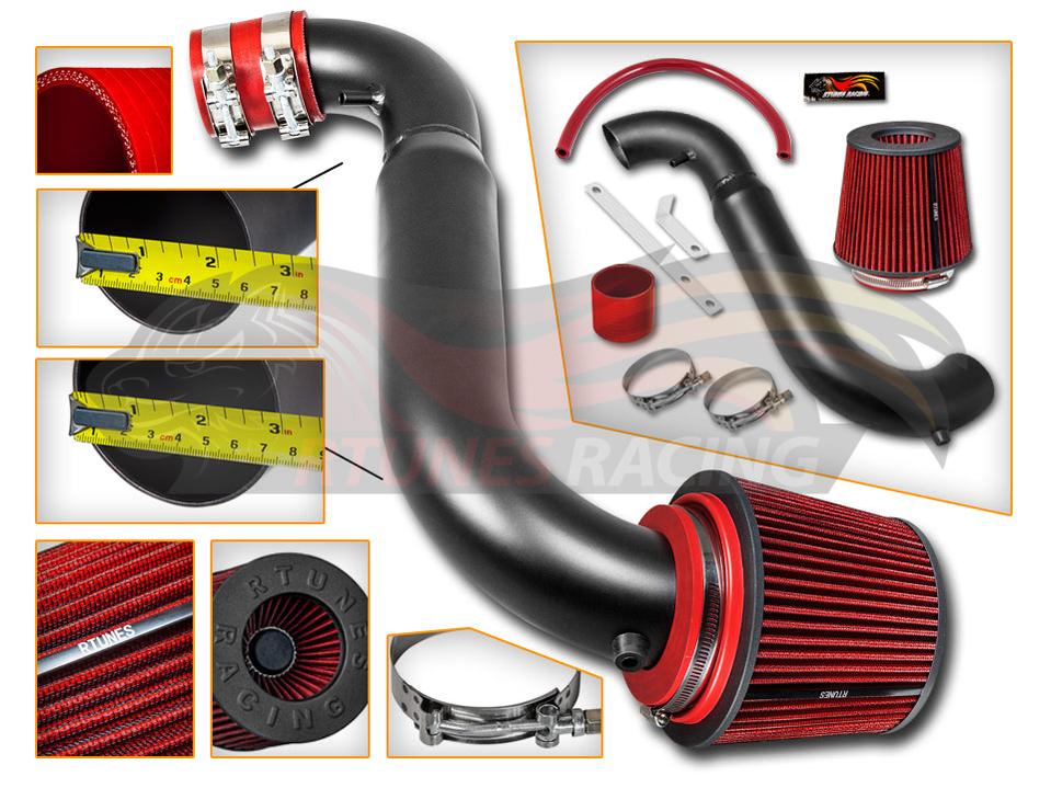 Short Ram Intake For 95-99 Saturn SL1/SL2/SC1/Saturn SC2/SW1/SW2 / 00-02 Saturn SL1/SC1/SW1 RSI-ST-02BK