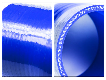 Blue Silicone Coupler Hose 3" inch (76mm) with T-Bolt Clamps | Rtunes Racing | SH-SCH76B