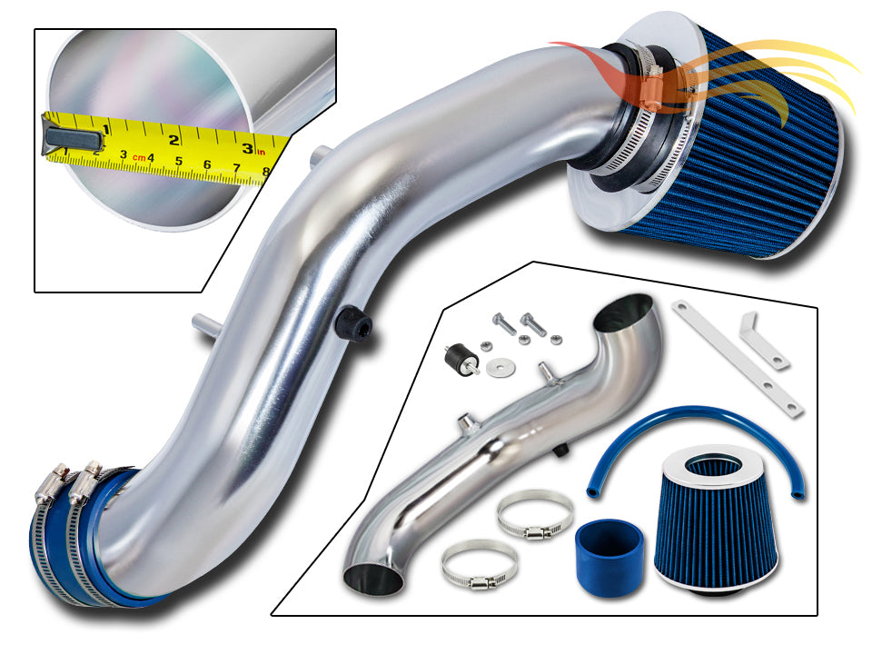 Short Ram Air Intake Kit For 2002-2006 Acura RSX Type S | Rtunes Racing | SI-AC-05BL
