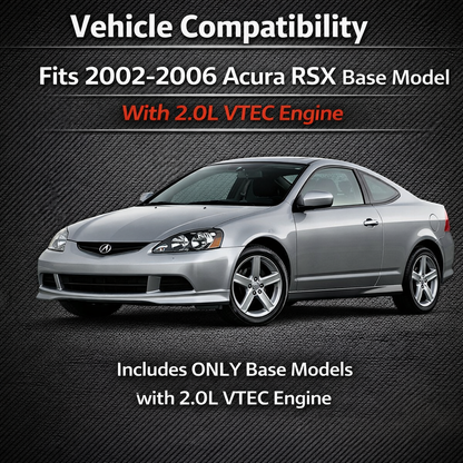 Short Ram Air Intake Kit For 2002-2006 Acura RSX Non Type S | Rtunes Racing | SI-AC-06