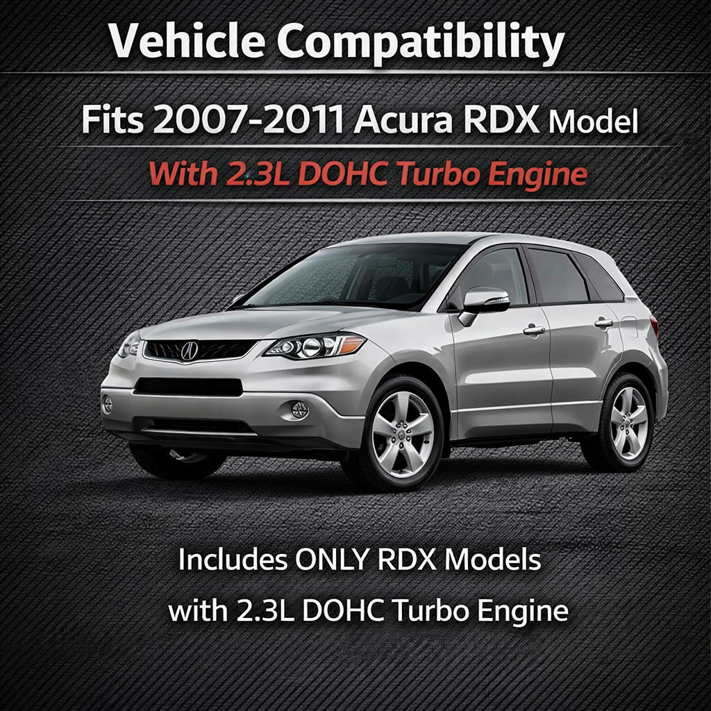 Short Ram Air Intake Kit For 2007-2011 Acura RDX 2.3L Turbo | Rtunes Racing | SI-AC-08