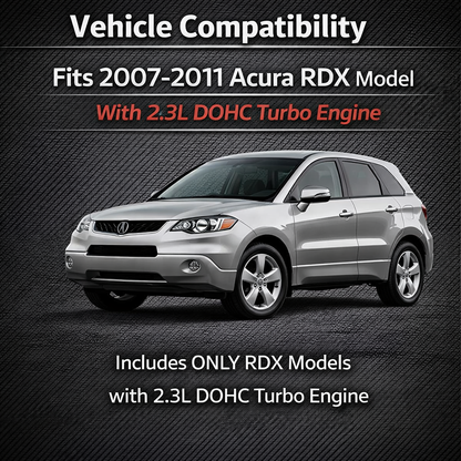 Short Ram Air Intake Kit For 2007-2011 Acura RDX 2.3L Turbo | Rtunes Racing | SI-AC-08