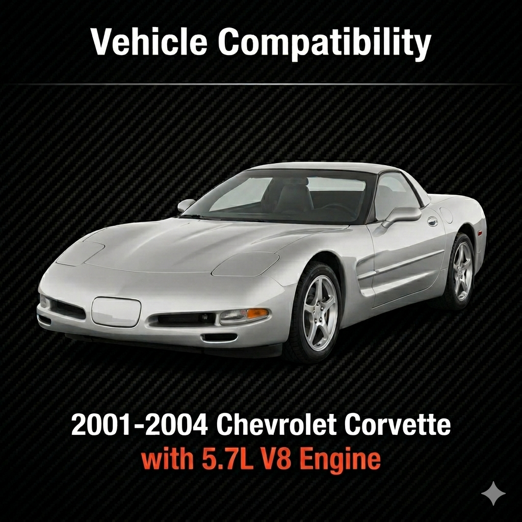 1997-2004 Chevy Corvette C5 Short Ram Air Intake Kit | Rtunes Racing | SI-CH-02