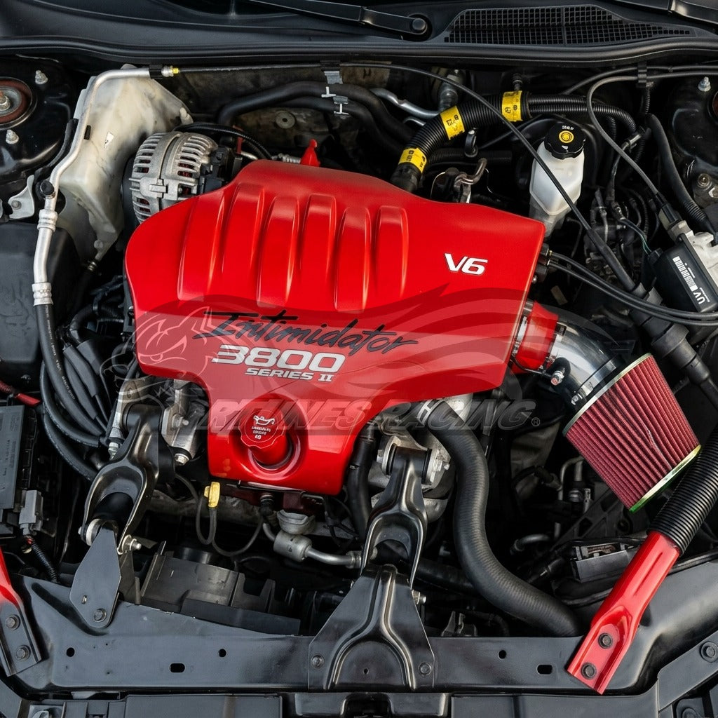 1995-2005 Chevy Impala/Monte Carlo, Buick Regal/LeSabre, Pontiac Bonneville 3.8L V6 Short Ram Air Intake Kit | Rtunes Racing | SI-CH-04