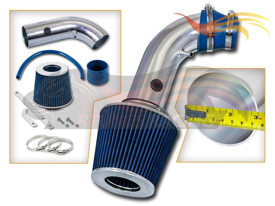 Short Ram Air Intake Kit For 2004-2008 Chevy Aveo 1.6L L4 | Rtunes Racing | SI-CH-24BL
