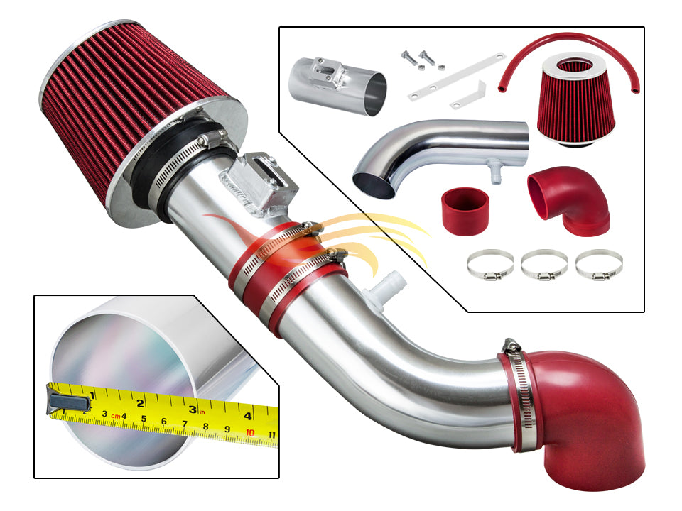 Short Ram Air Intake Kit For 2005-2010 Chevy Cobalt 2.2L L4, 2005-2008 Cobalt SS 2.4L L4 | Rtunes Racing | SI-CH-25RD