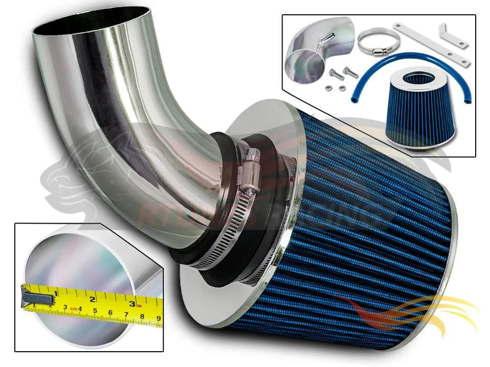 Short Ram Air Intake Kit For 2003-2006 Chrysler PT Cruiser Turbo 2.4L L4 | Rtunes Racing | SI-CR-02BL