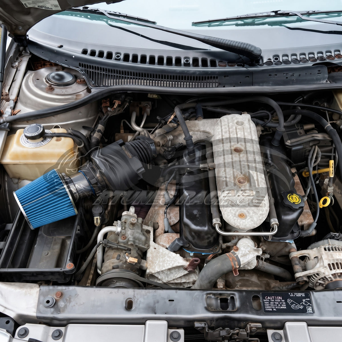 1993-2004 Chrysler Concorde, 300M, LHS, Dodge Intrepid, Eagle Vision 2.7L/3.2L/3.3L/3.5L V6 Short Ram Air Intake Kit | Rtunes Racing | SI-CR-04