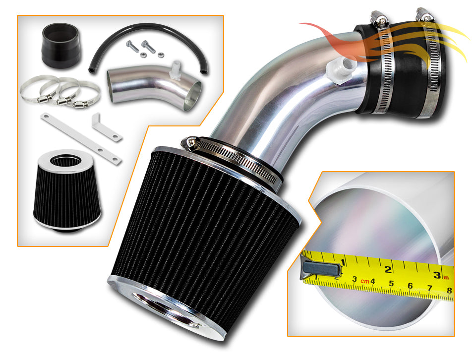 Short Ram Air Intake Kit For 2004-2008 Chrysler Pacifica 3.5L 3.8L 4.0L V6 | Rtunes Racing | SI-CR-05CK