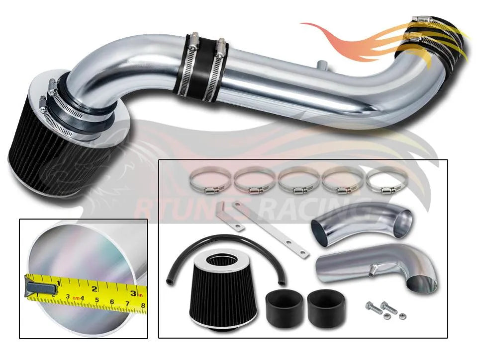 Short Ram Air Intake Kit For 2000-2002 Dodge Durango /Dodge Dakota 3.7L & 4.7L | Rtunes Racing | SI-DG-03CK