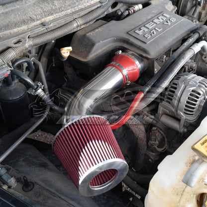 2002-2008 Dodge Ram 1500, 2003-2008 Ram 1500/2500/3500 3.7L/4.7L/5.7L Short Ram Air Intake Kit | Rtunes Racing | SI-DG-06