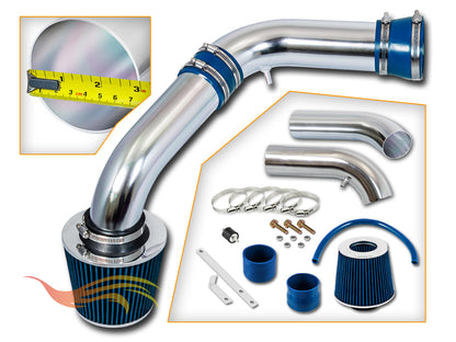 Short Ram Air Intake Kit For 2002-2007 Ram 1500 3.7L & 4.7L /2003-2007 1500/2500/3500 5.7L | Rtunes Racing | SI-DG-06BL