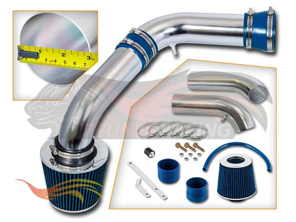 Short Ram Air Intake Kit For 2002-2007 Ram 1500 3.7L & 4.7L /2003-2007 1500/2500/3500 5.7L | Rtunes Racing | SI-DG-06BL
