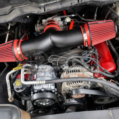 2004-2009 Dodge Durango/Dakota, 2002-2008 Ram 1500, 2004-2007 Jeep Liberty 3.7L/4.7L (Dual) Short Ram Air Intake Kit | Rtunes Racing | SI-DG-07