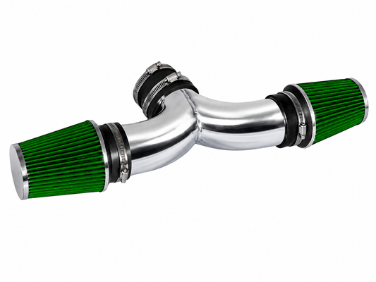 Short Ram Air Intake Kit For 2002-2008 Dodge Ram, 2004-2007 Dakota/Durango, 2004-2007 Jeep Liberty 3.7 4.7 Dual | Rtunes Racing | SI-DG-07GN