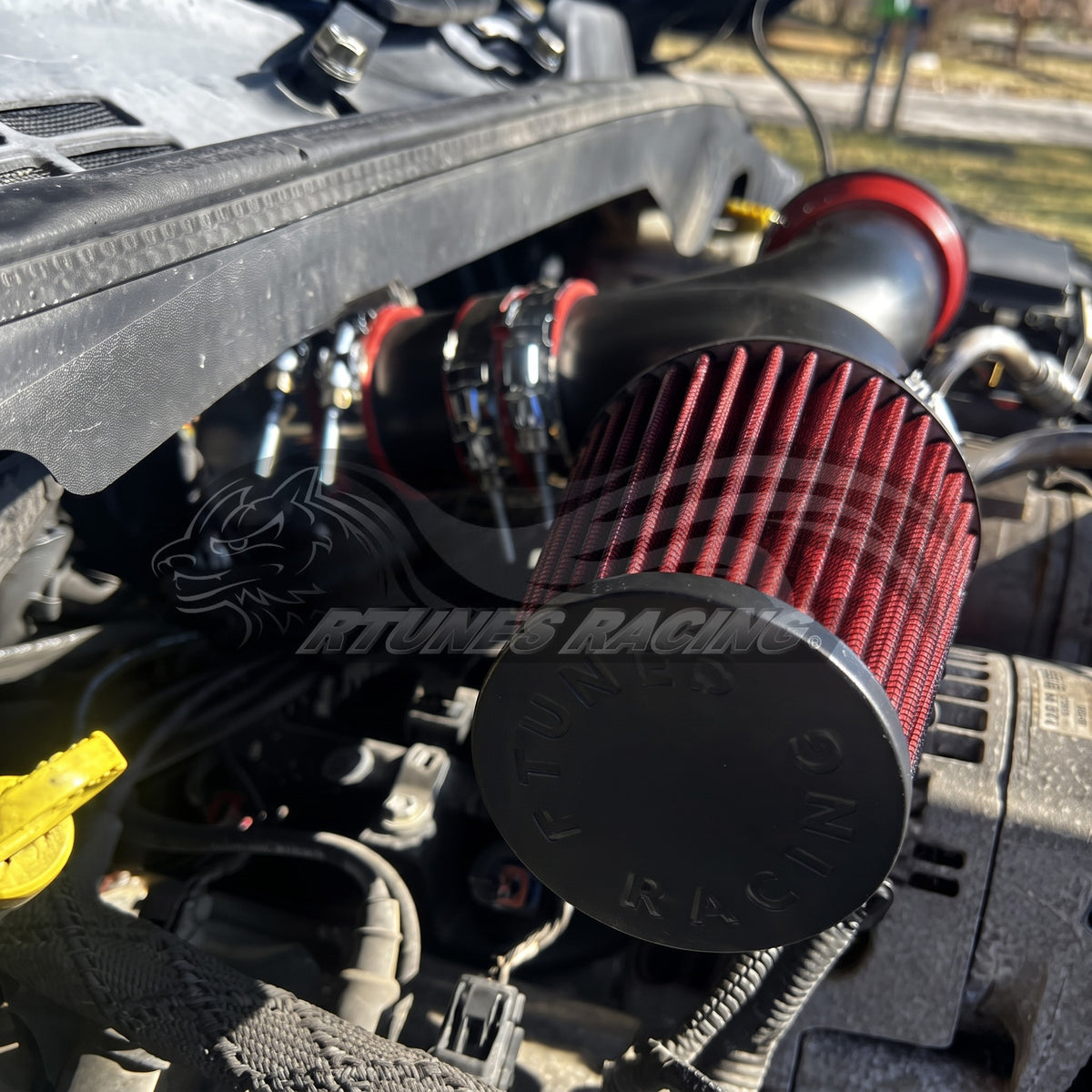 2004-2009 Dodge Durango, 2003-2008 Ram 1500, 2007-2008 Chrysler Aspen 5.7L V8 Hemi (Dual) Short Ram Air Intake Kit | Rtunes Racing | SI-DG-09