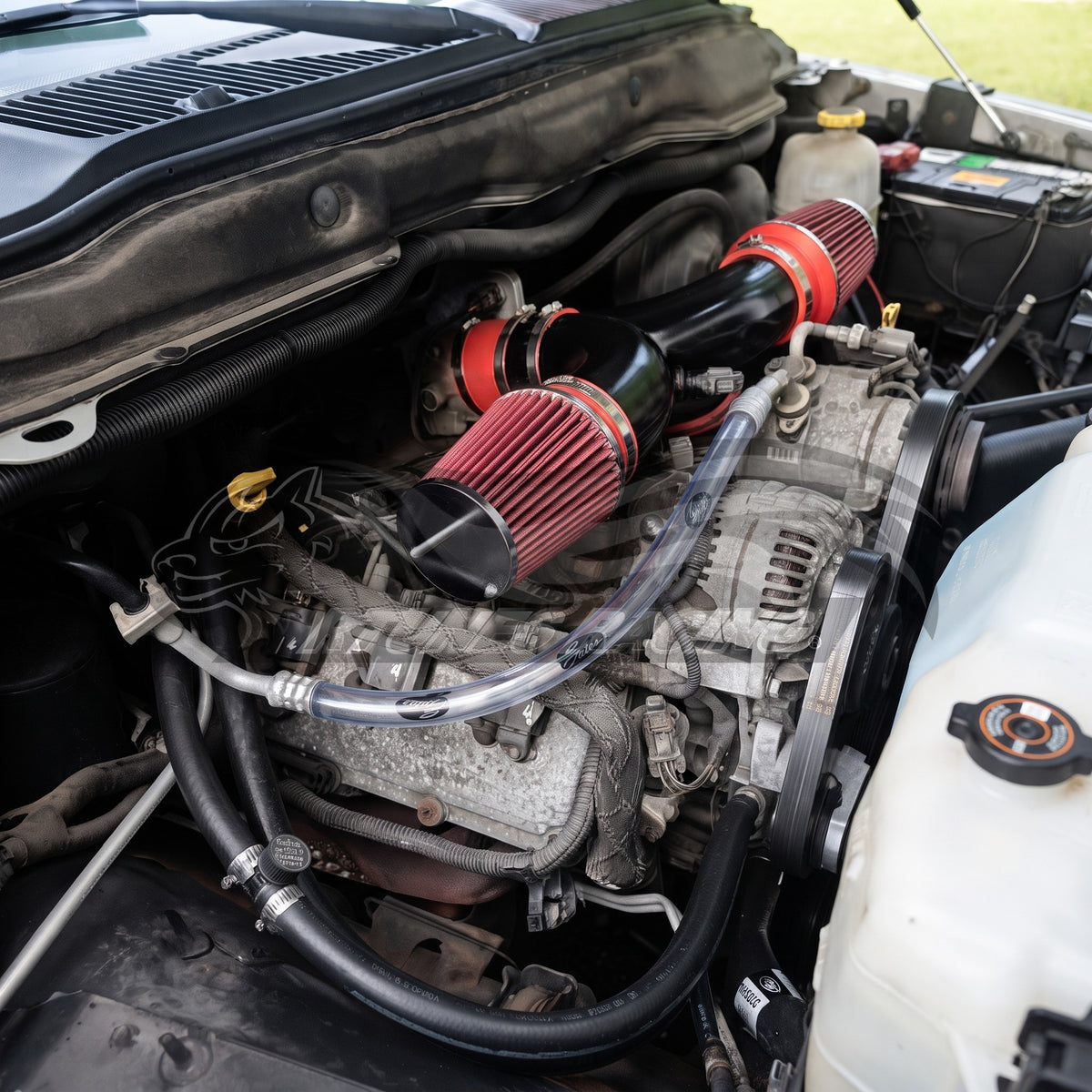 2004-2009 Dodge Durango, 2003-2008 Ram 1500, 2007-2008 Chrysler Aspen 5.7L V8 Hemi (Dual) Short Ram Air Intake Kit | Rtunes Racing | SI-DG-09