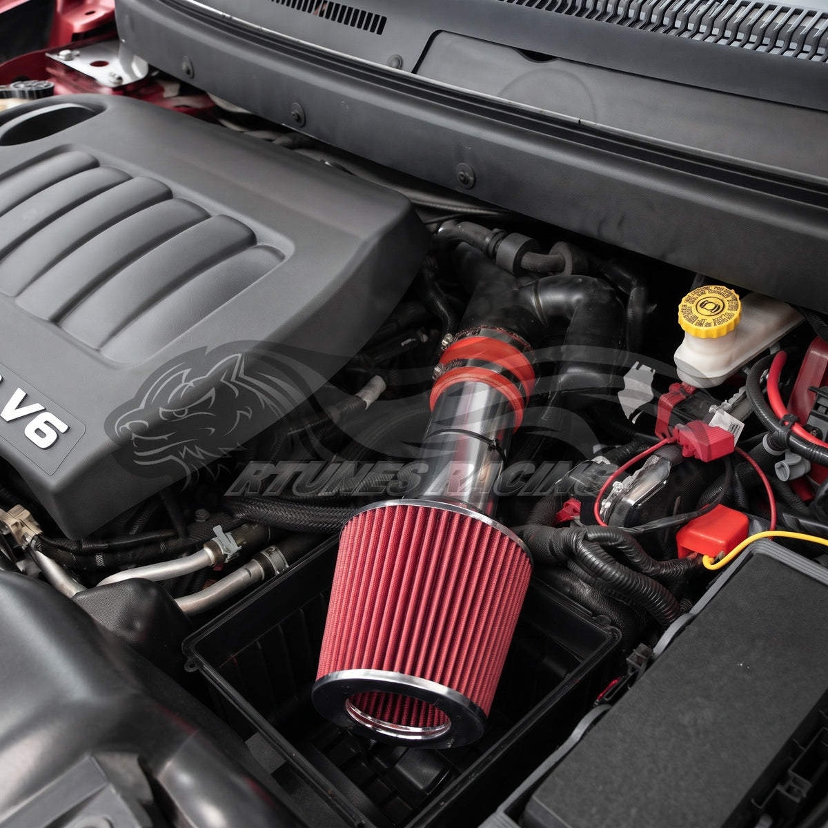 2011-2014 Dodge Avenger, Journey, Chrysler 200 3.6L V6 Short Ram Air Intake Kit | Rtunes Racing | SI-DG-21