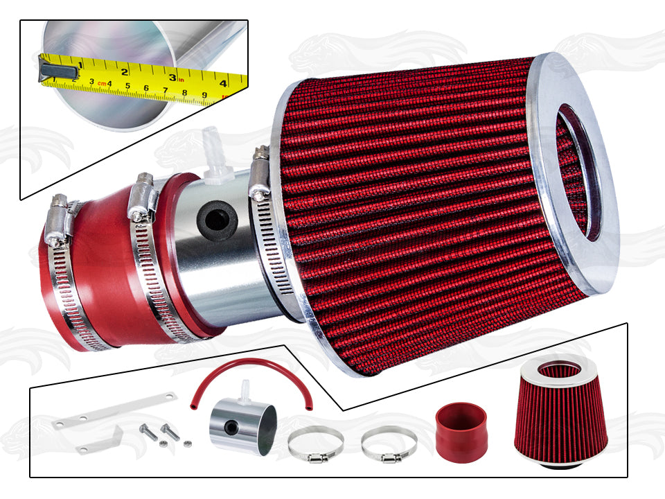 Short Ram Air Intake Kit For 2000-2005 Chrysler Dodge Neon 2.0L SOHC NON-TURBO ONLY | Rtunes Racing | SI-DG-27RD