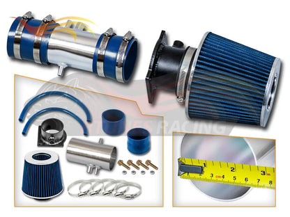 Short Ram Air Intake Kit For 1995-2000 Contour 2.5L V6 | Rtunes Racing | SI-FD-03BL