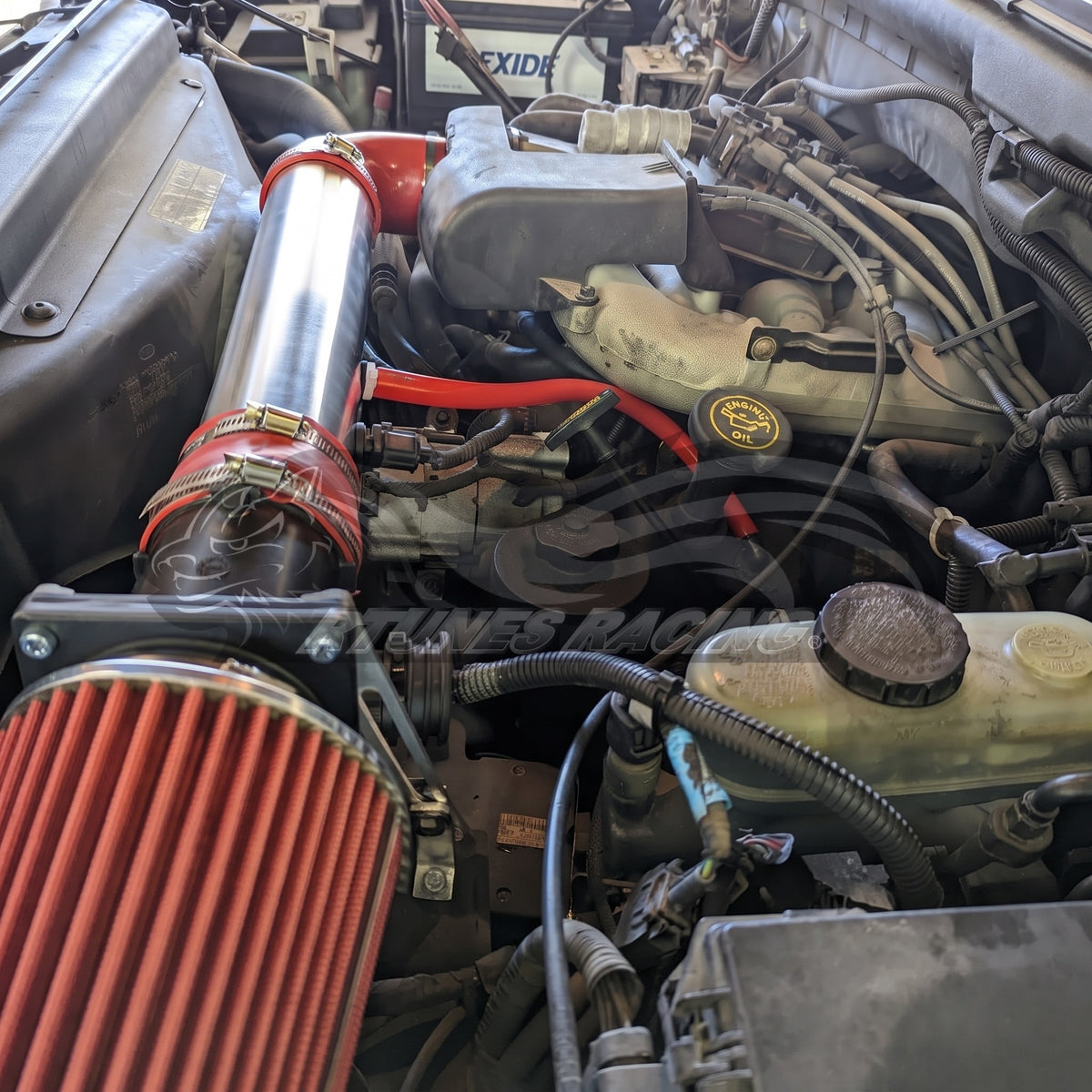 1997-2003 Ford F150 4.2L V6 Short Ram Air Intake Kit | Rtunes Racing | SI-FD-05