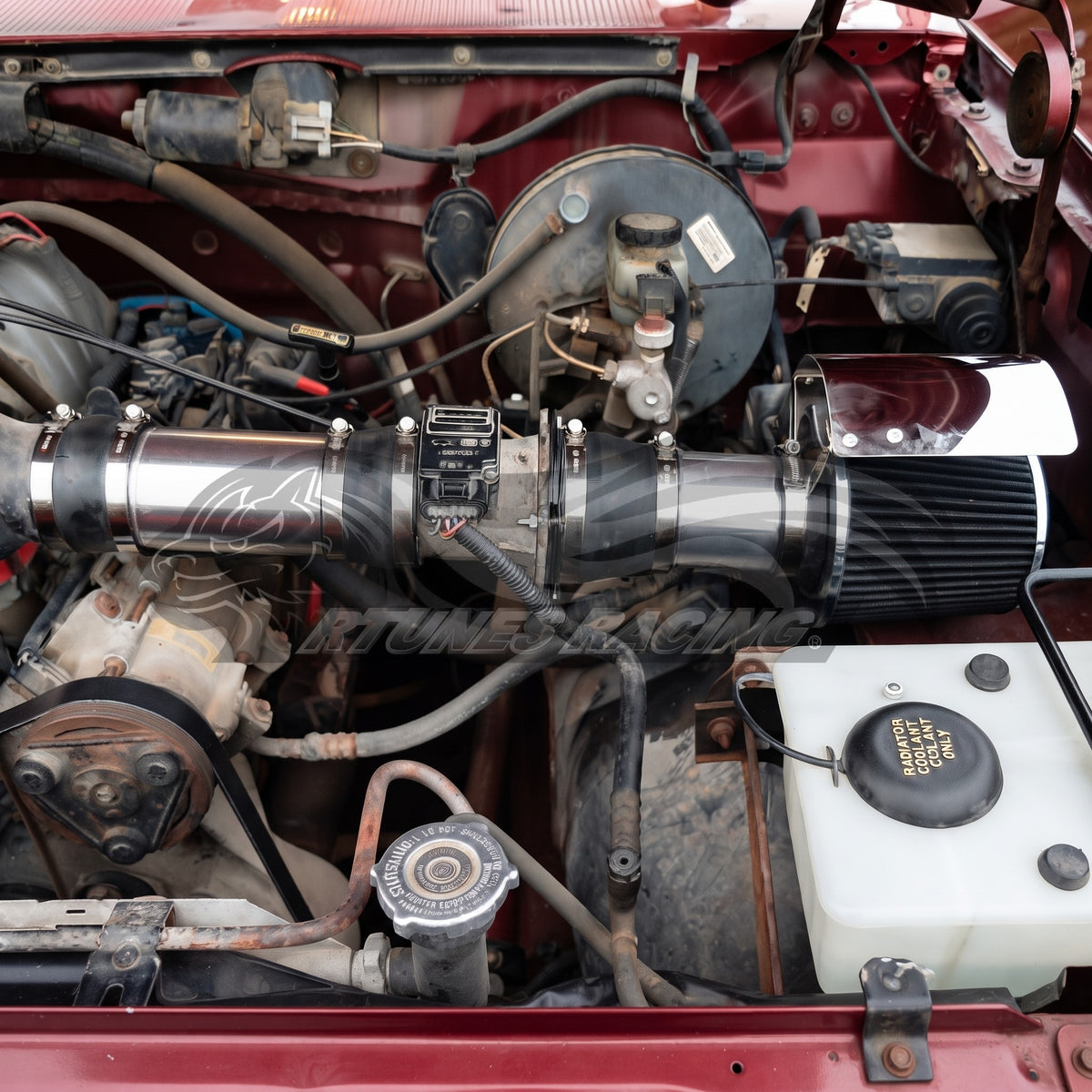 1994-1996 Ford F150, Bronco Short Ram Air Intake Kit | Rtunes Racing | SI-FD-06