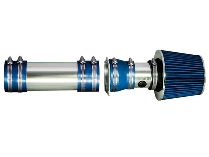Short Ram Air Intake Kit For 1994-1996 Ford F150, Bronco 5.0L, 5.8L V8 | Rtunes Racing | SI-FD-06BL