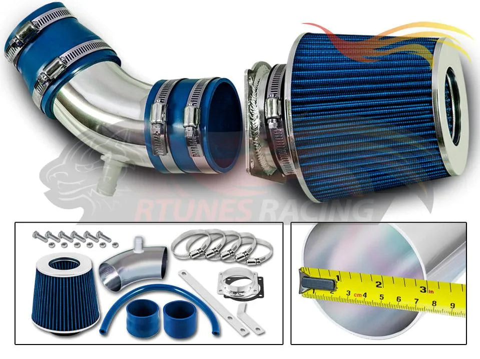 Short Ram Air Intake Kit For 2001-2004 Ford Escape Limited/XLS/XLT 3.0L V6 | Rtunes Racing | SI-FD-12BL