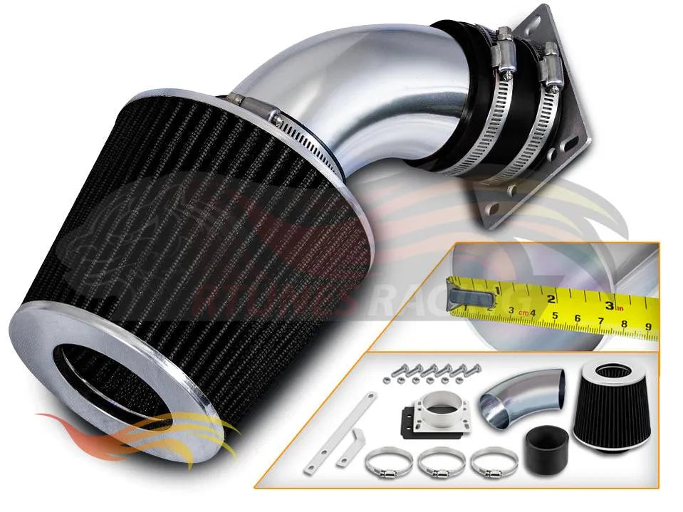 Short Ram Air Intake Kit For 1998-2001 Ford Ranger 3.0L V6 | Rtunes Racing | SI-FD-20CK
