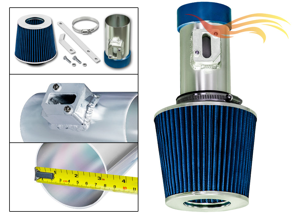 2004-2011 Ford Crown Victoria, Mercury Grand Marquis 4.6L V8 Short Ram Air Intake Kit | Rtunes Racing | SI-FD-22