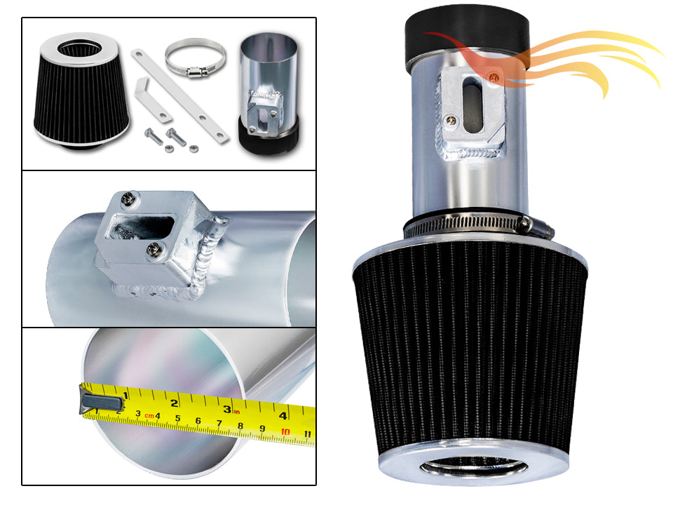 2004-2011 Ford Crown Victoria, Mercury Grand Marquis 4.6L V8 Short Ram Air Intake Kit | Rtunes Racing | SI-FD-22