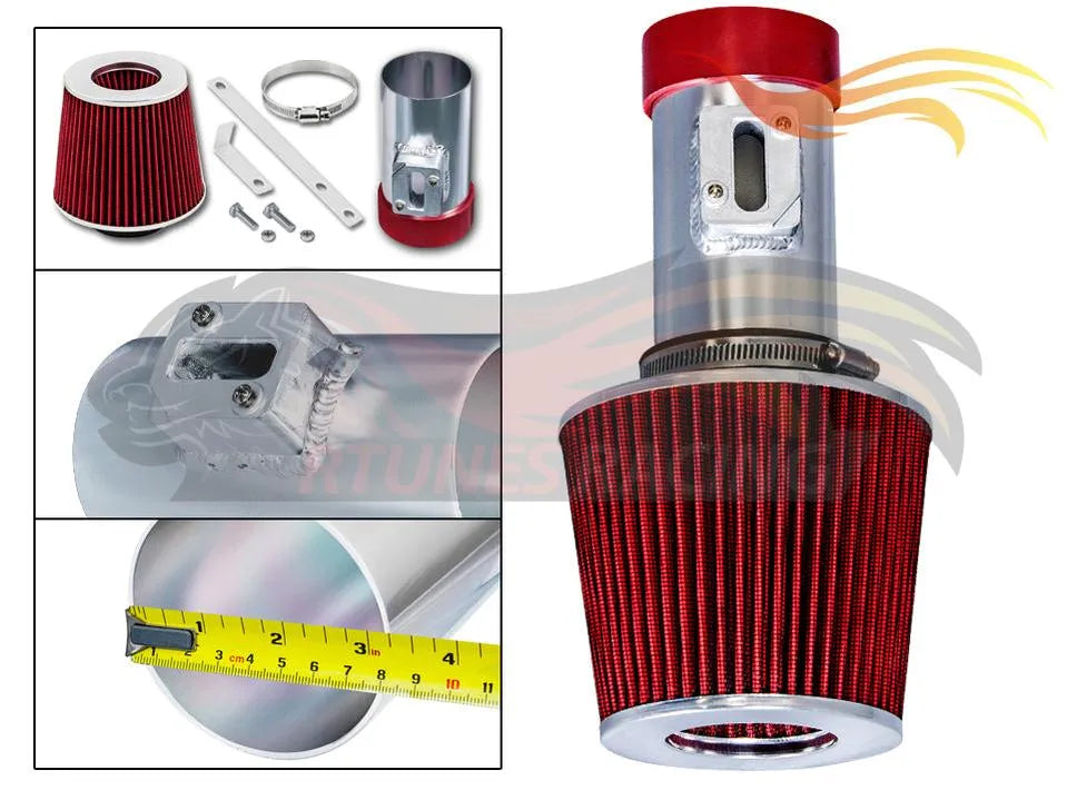 Short Ram Air Intake Kit For 2004-2011 Ford Crown Victoria 4.6L V8 | Rtunes Racing | SI-FD-22RD