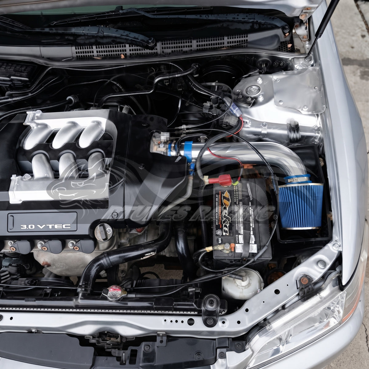 1995-2002 Honda Accord 2.7L/3.0L, 1997-1999 Acura CL 3.0L V6 Short Ram Air Intake Kit | Rtunes Racing | SI-HD-07
