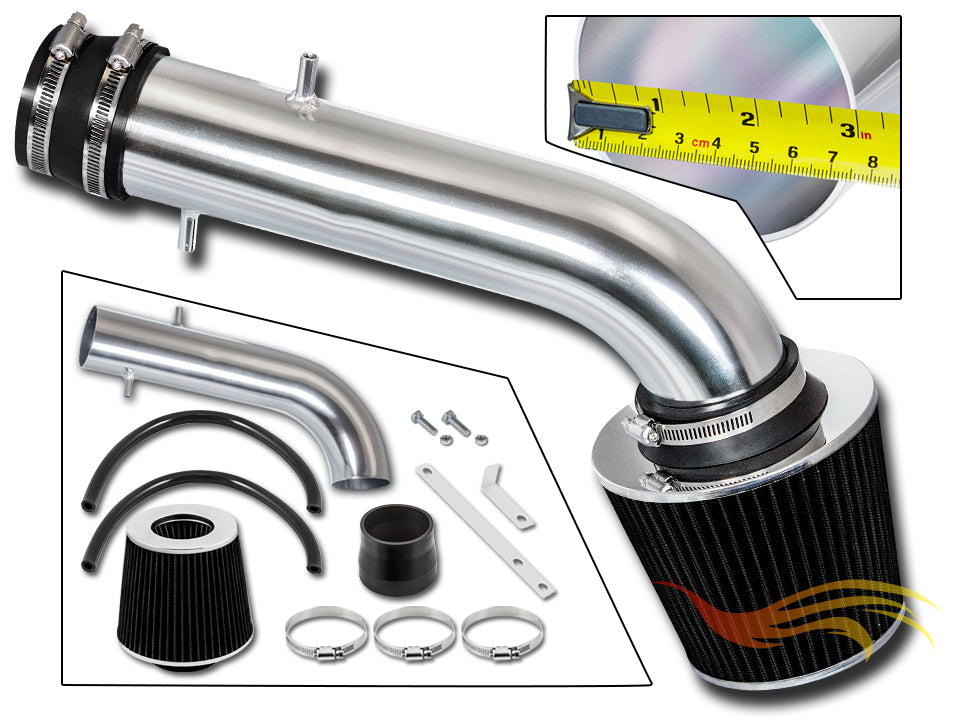 1995-2002 Honda Accord 2.7L/3.0L, 1997-1999 Acura CL 3.0L V6 Short Ram Air Intake Kit | Rtunes Racing | SI-HD-07