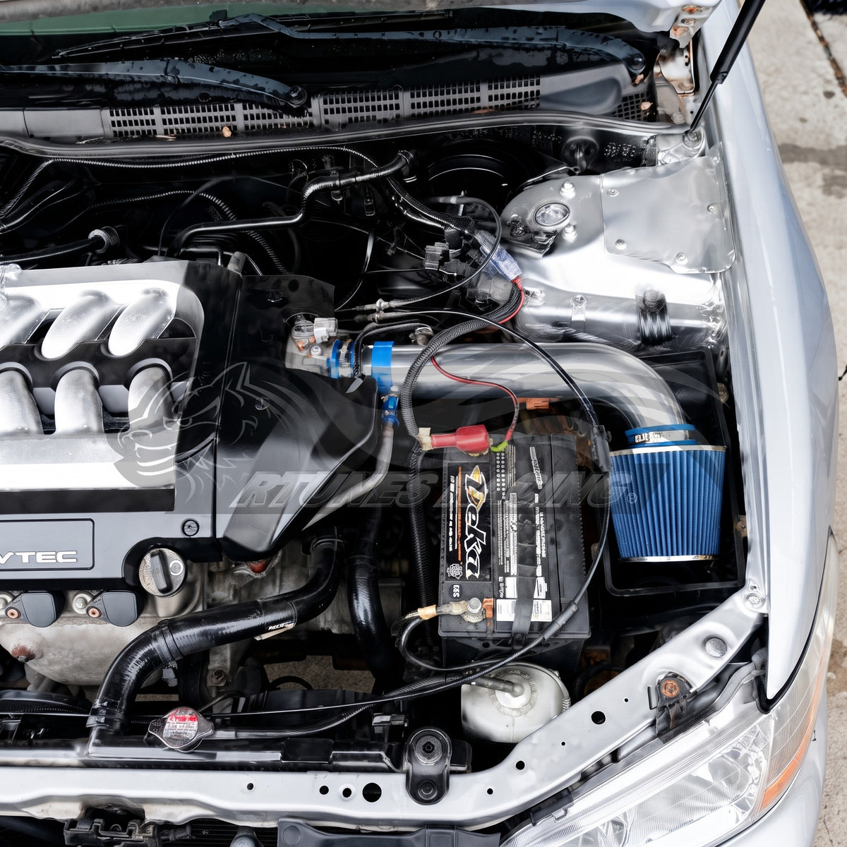 1994-1997 Honda Accord 2.2L, 1992-1996 Prelude 2.2L/2.3L Short Ram Air Intake Kit | Rtunes Racing | SI-HD-08