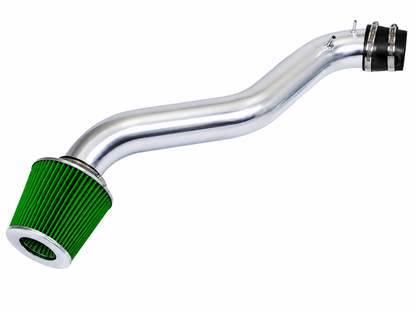 Short Ram Air Intake Kit - Polished Green